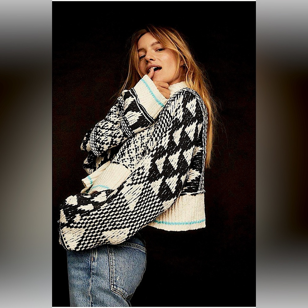 Free People - XL - Jupiter Cropped Pullover Sweater